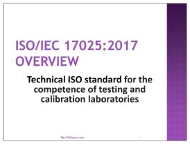 17025:2017 Employee Awareness Training-PPT