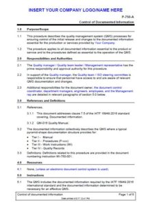 16949:2016 Procedures Package